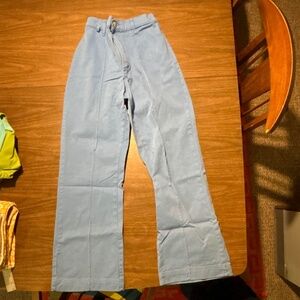Big Bud Press Western Pants in cornflower blue size xs